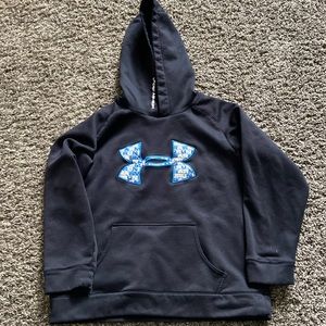 Youth large UA hooded sweatshirt